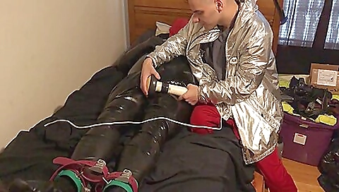 Hot babe in sexy lingerie