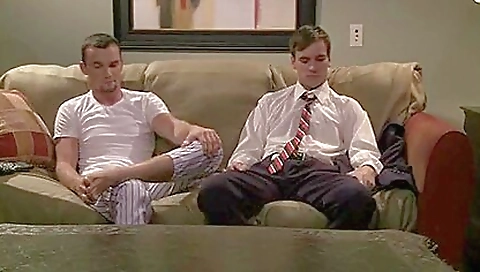 Married guy with huge tits and a little hottie