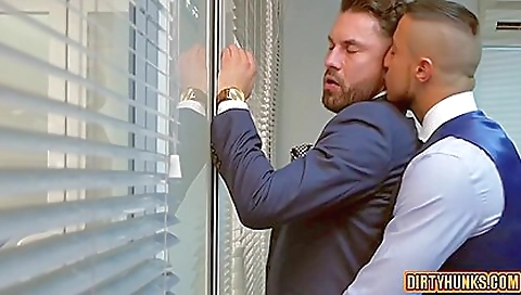 Slutty blonde gets fucked by her boss